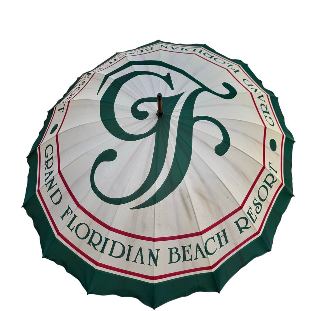 Grand Floridian Beach Resort Large Golf Umbrella Made in the USA Disney World
